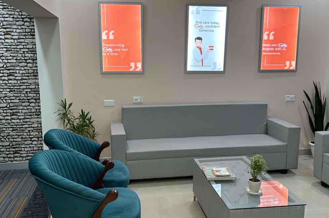Sterilisation and infection control room at Muskaan Dentals