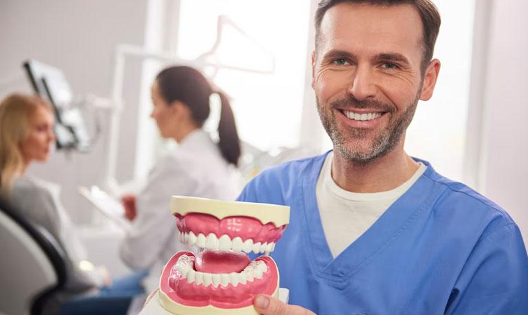 Full mouth rehabilitation in Gurgaon at Muskaan Dentals — dental implants and crowns by Dr. Suresh Ahlawat