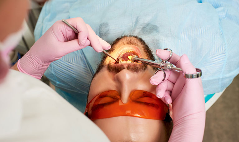 Flap surgery in Gurgaon at Muskaan Dentals — periodontal gum disease treatment by Dr. Suresh Ahlawat