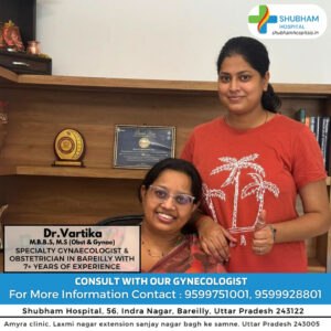 Best uterine fibroid treatment doctor in Bareilly - Expert care by Dr. Vartika at Shubham Hospital.