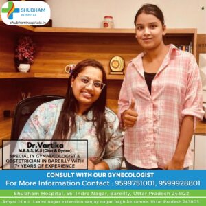 Best doctor for pregnancy near me - Dr. Vartika at Shubham Hospital, Bareilly.